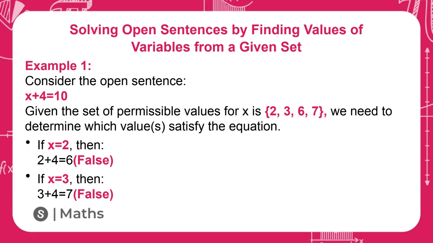 Open Sentences — Missing Numbers — page 4 of 8