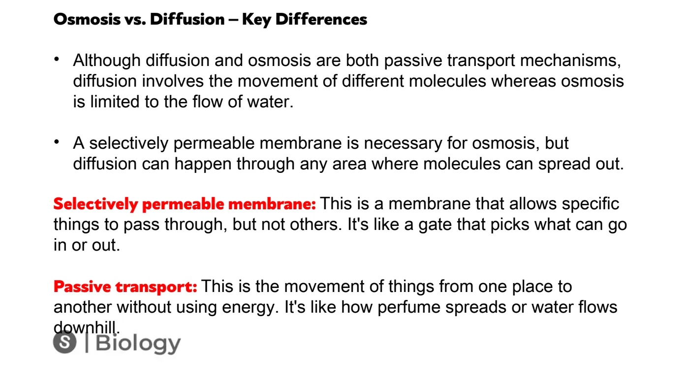 Osmosis and Diffusion — page 9 of 12